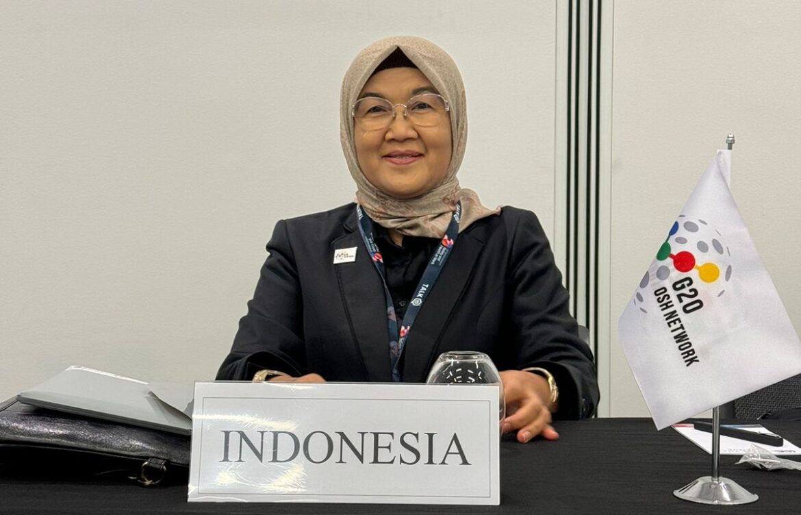Kemnaker Hadiri Pertemuan Tahunan Jaringan K3 G20 2023