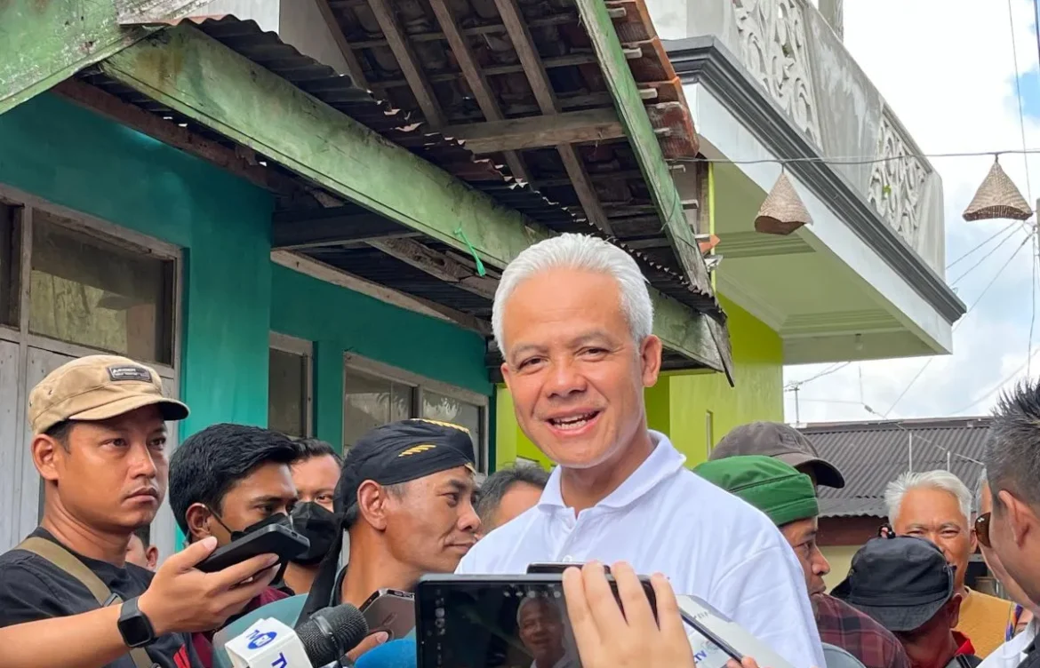 Ganjar  Sambut  Baik  Rencana Kaesang Maju Jateng 1