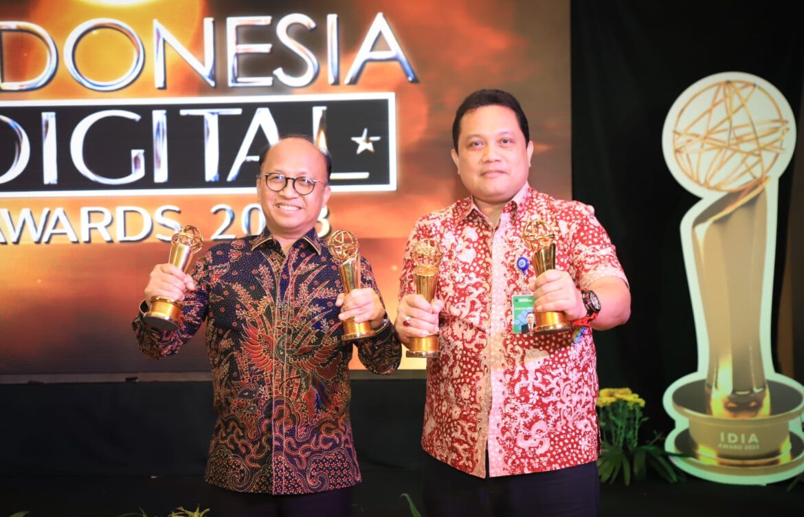 Kemnaker Raih Juara Umum Indonesia Digital Initiative Award 2023