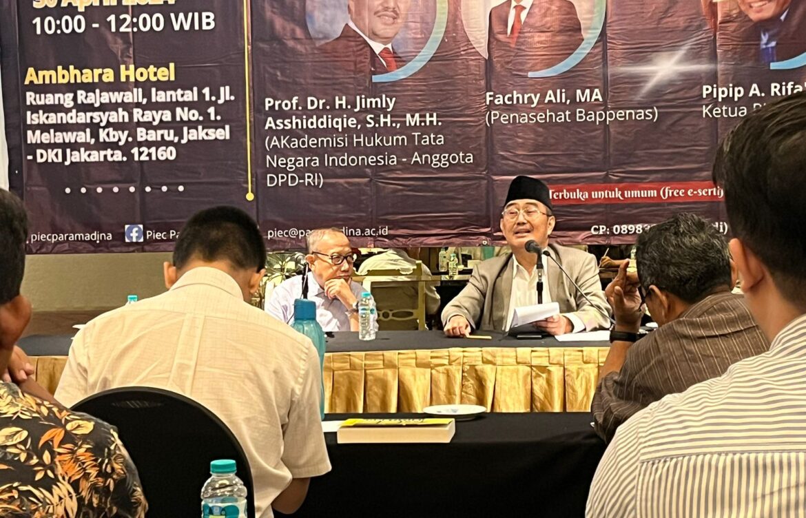 Refleksi Pemilu 2024, Jimly: Isi Ruang Publik dengan Diskusi Akademik