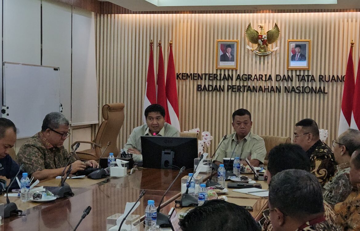 Menteri PKP Minta Menteri ATR-BPN Dukung Bank Tanah