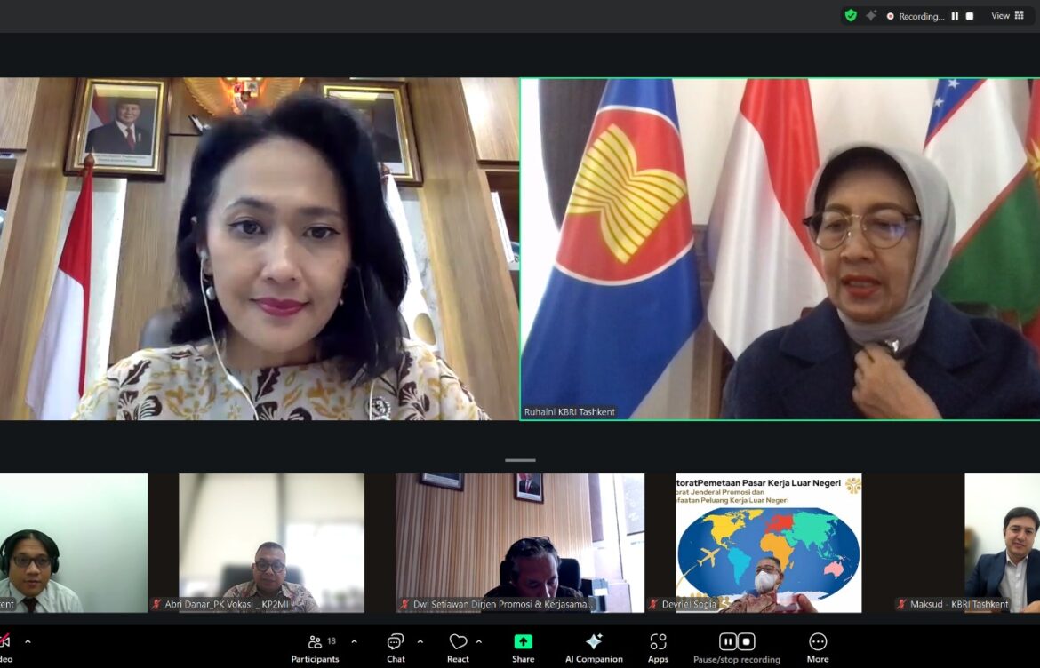 Pemerintah Jajaki Potensi Pasar Baru Penempatan Pekerja Migran di Uzbekistan dan Asia Tengah